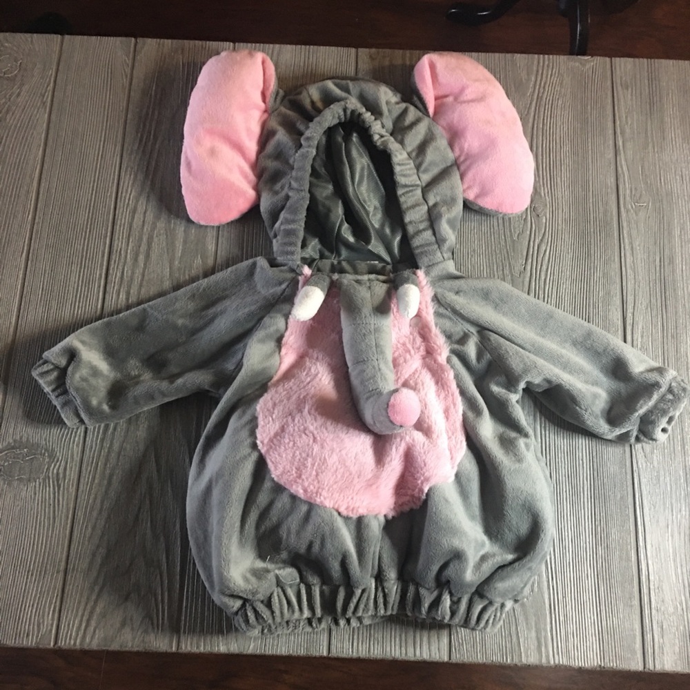 Halloween Infant Elephant Bunting Size 3-6 Months